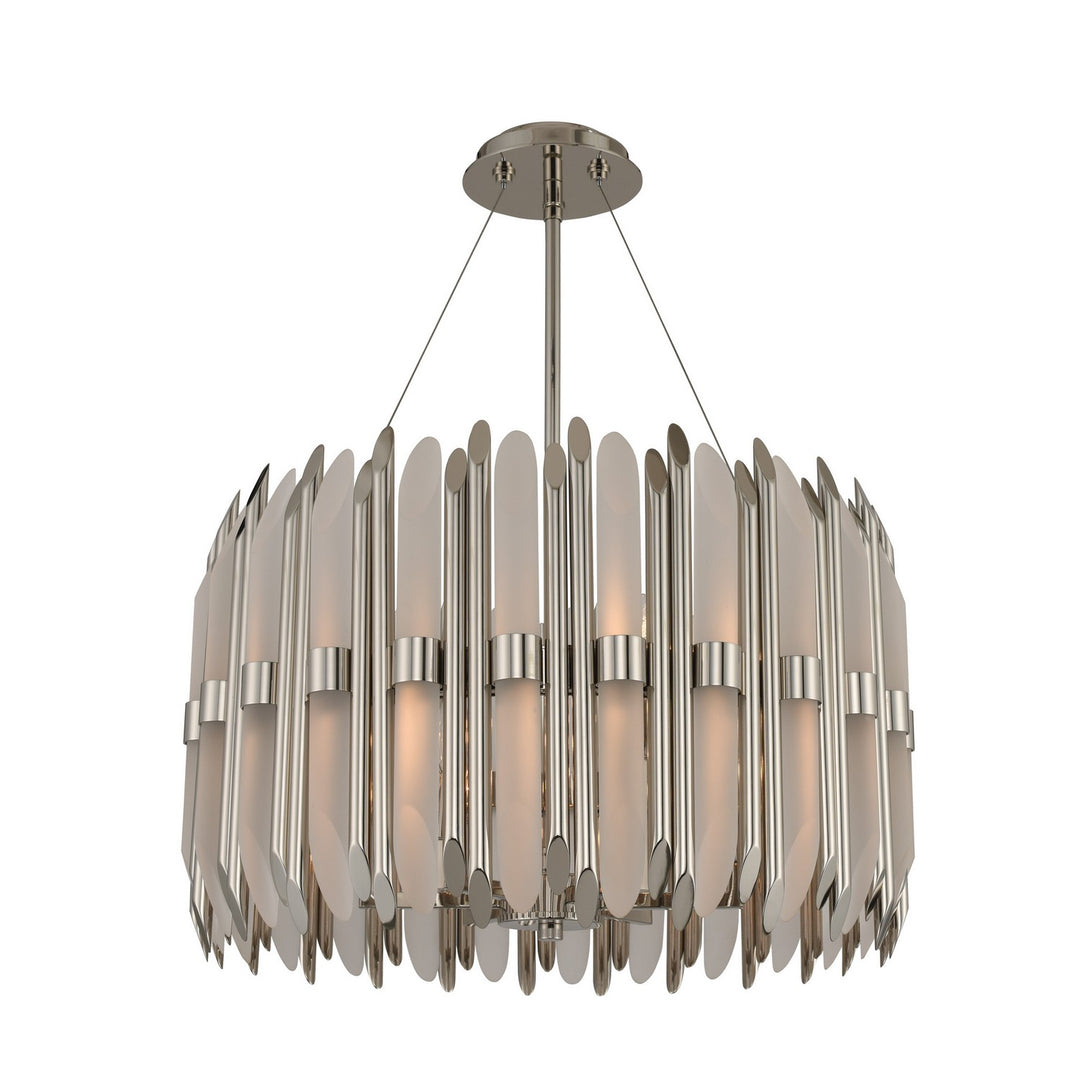 Kalco Massina 312952PN Pendant Light - Polished Nickel