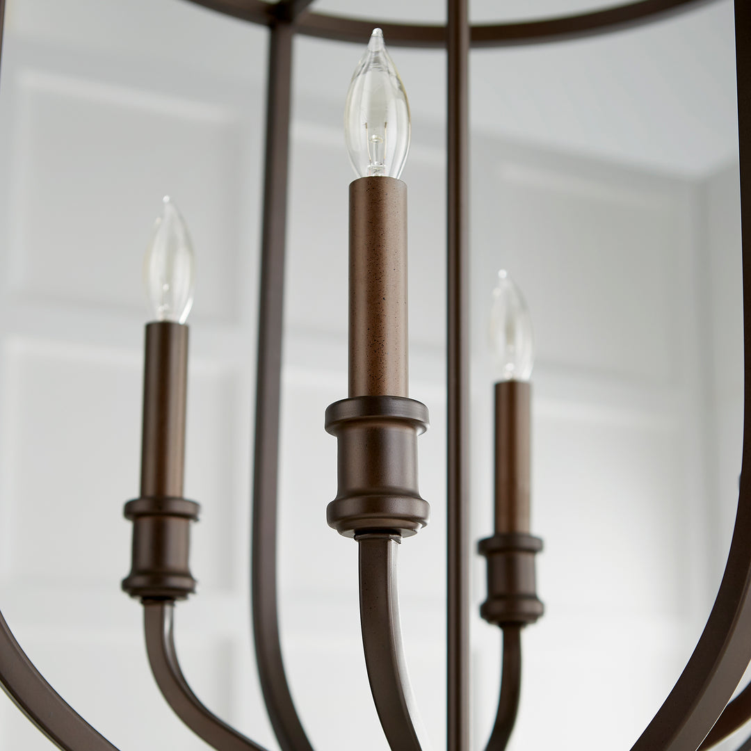 Quorum Richmond 6711-4-86 Pendant Light - Oiled Bronze
