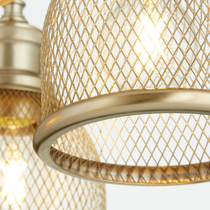 Quorum Omni 6212-3-80 Chandelier Light - Aged Brass