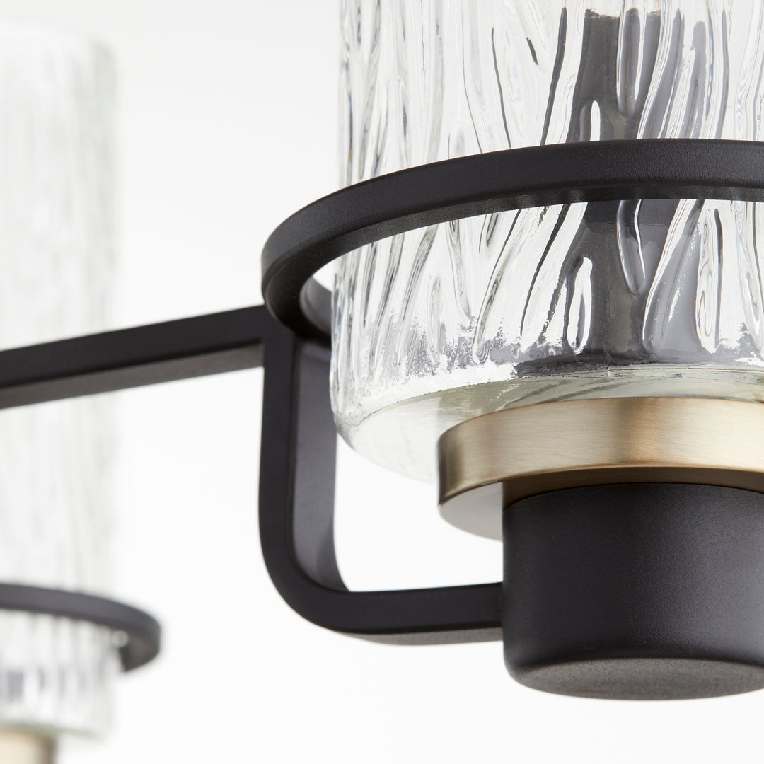 Quorum Lazo 627-9-69 Chandelier Light - Textured Black