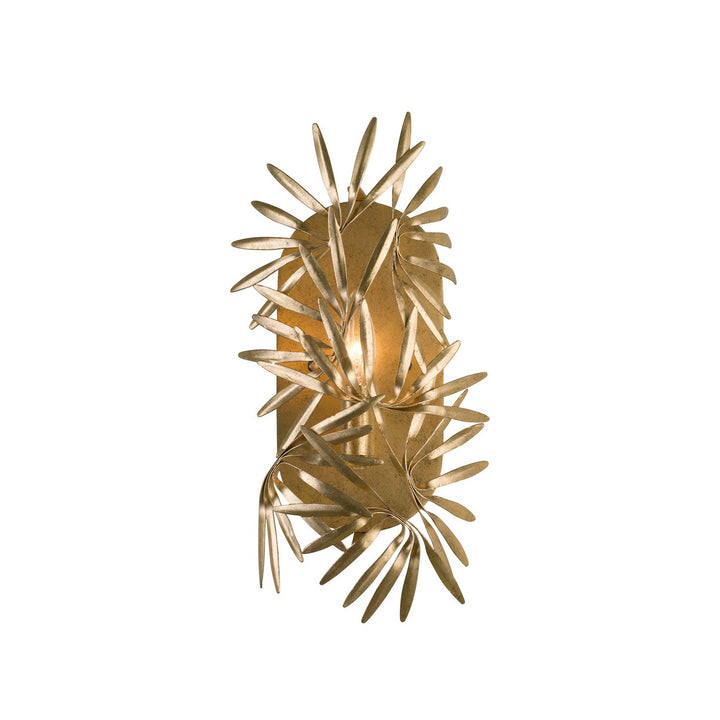 Kalco Jardin 507620OL Wall Sconce Light - Oxidized Gold Leaf