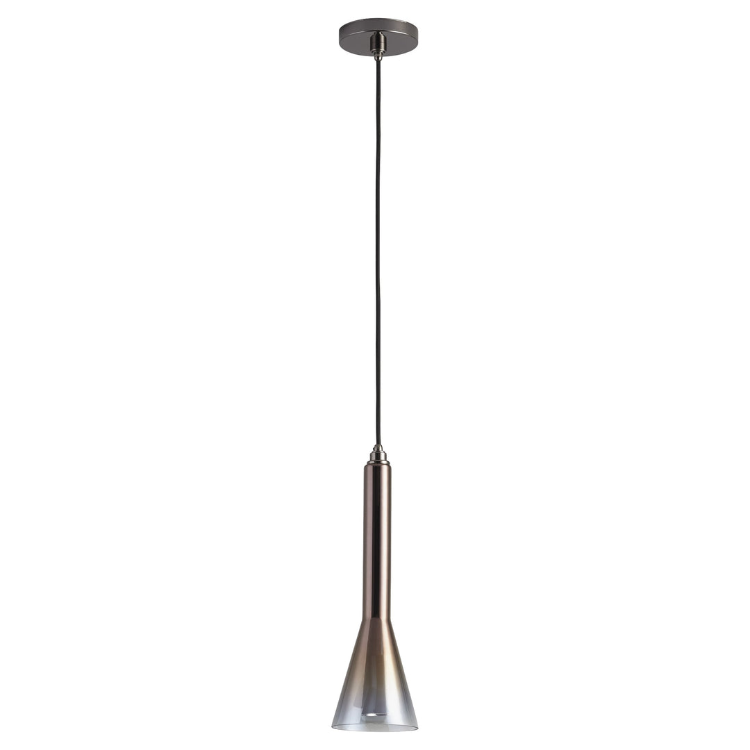 Oxygen Liberty 3-652-2018 Pendant Light - Gunmetal W/ Coffee Ombre