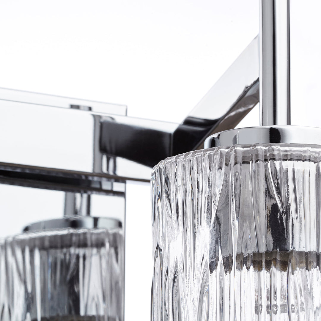 Quorum 520 Series 520-2-14 Bath Vanity Light 13 in. wide - Chrome