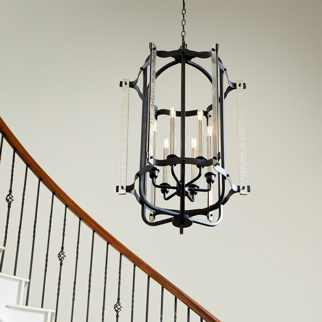 Quorum 6864 Entries 6864-6-69 Pendant Light - Noir