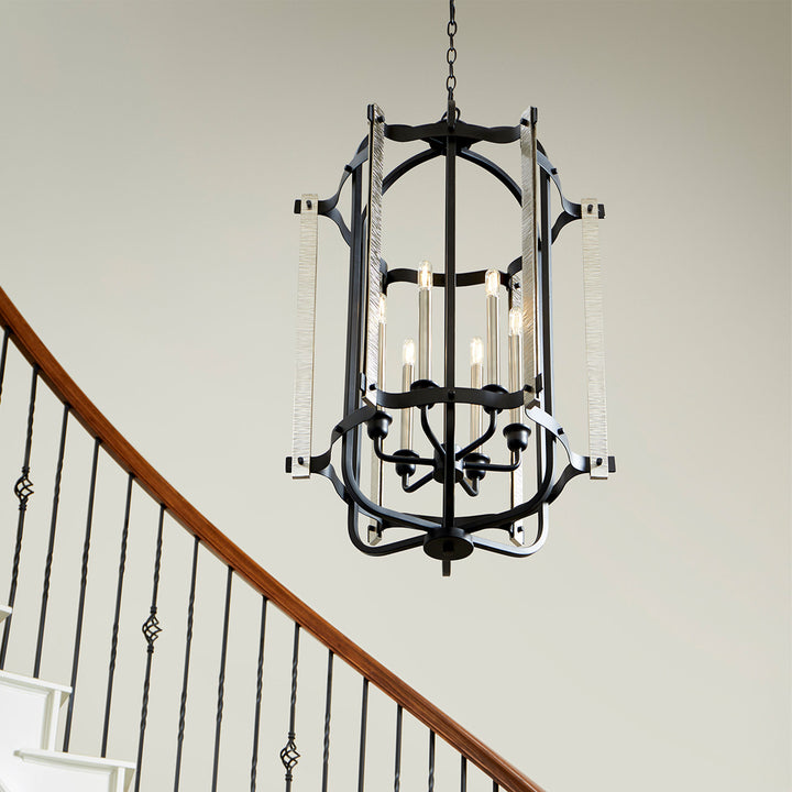 Quorum 6864 Entries 6864-6-69 Pendant Light - Noir