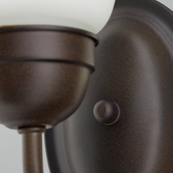 Quorum 5404 Series 5404-1-86 Wall Sconce Light - Oiled Bronze