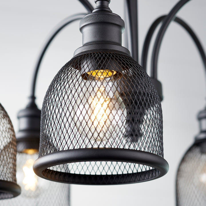 Quorum Omni 6212-5-69 Chandelier Light - Noir