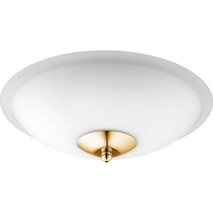 Quorum 1180-880 Fan Light Kit - Aged Brass w/ Satin Opal