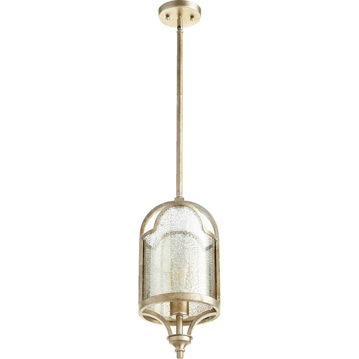 Quorum Champlain 3003-60 Pendant Light - Aged Silver Leaf