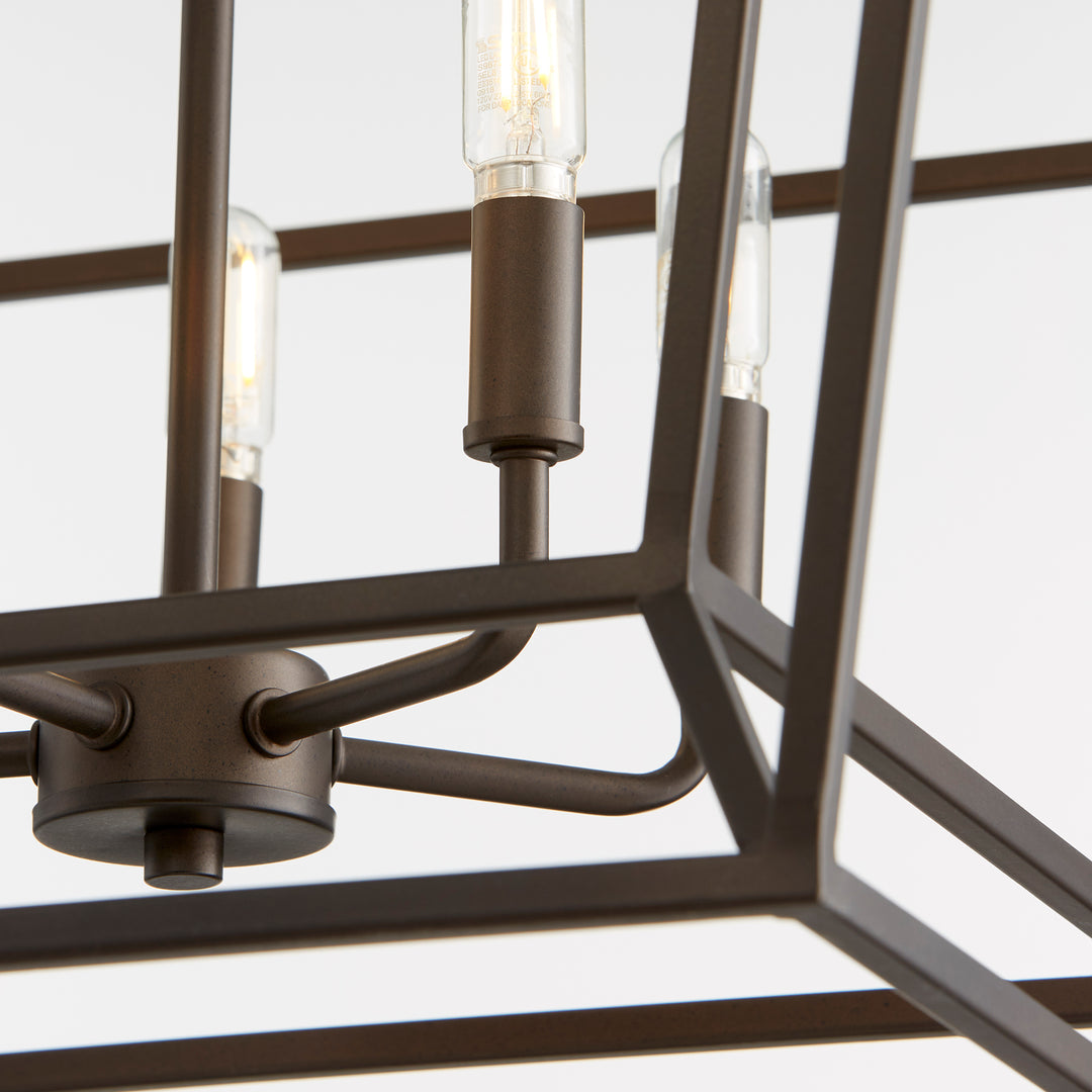 Quorum Monument 8407-5-86 Chandelier Light - Oiled Bronze