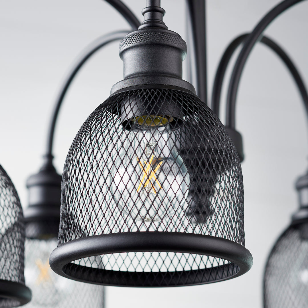 Quorum Omni 6212-5-69 Chandelier Light - Noir