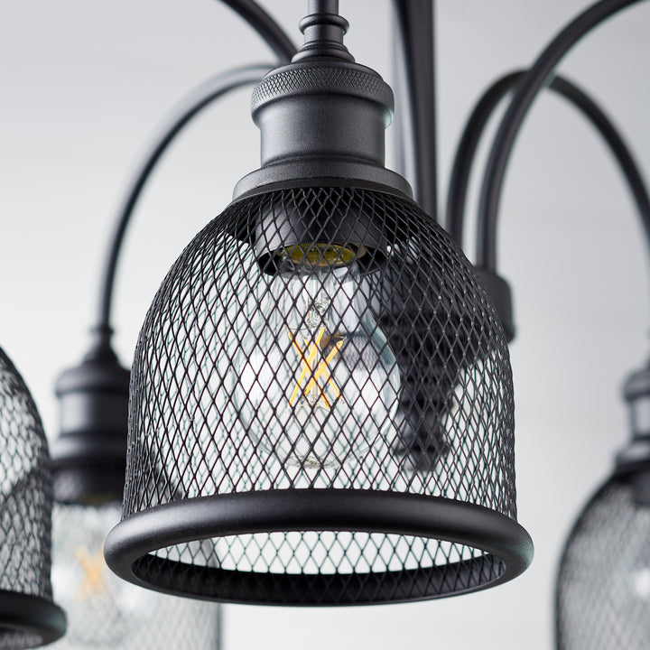 Quorum Omni 6212-5-69 Chandelier Light - Noir