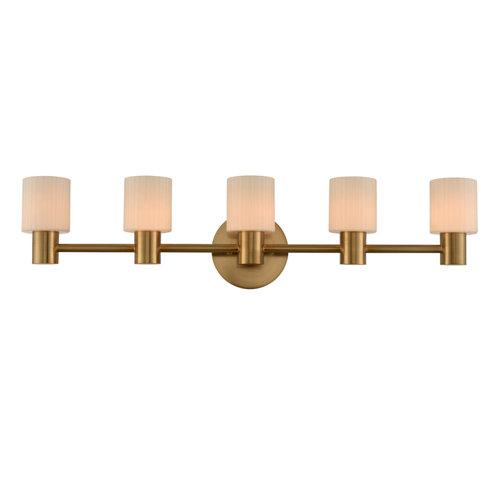 Kalco Harlowe 308435WB Bath Vanity Light 34 in. wide - Winter Brass