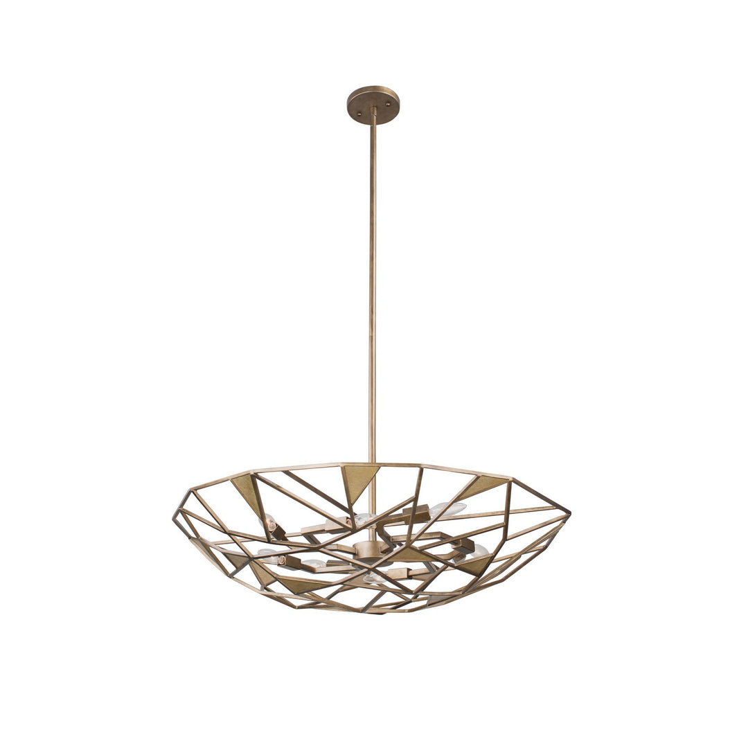 Kalco Esmeralda 504740PAB Pendant Light - Pearlized Antique Brass