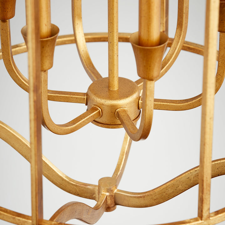 Quorum Marquee 6814-6-74 Pendant Light - Gold Leaf