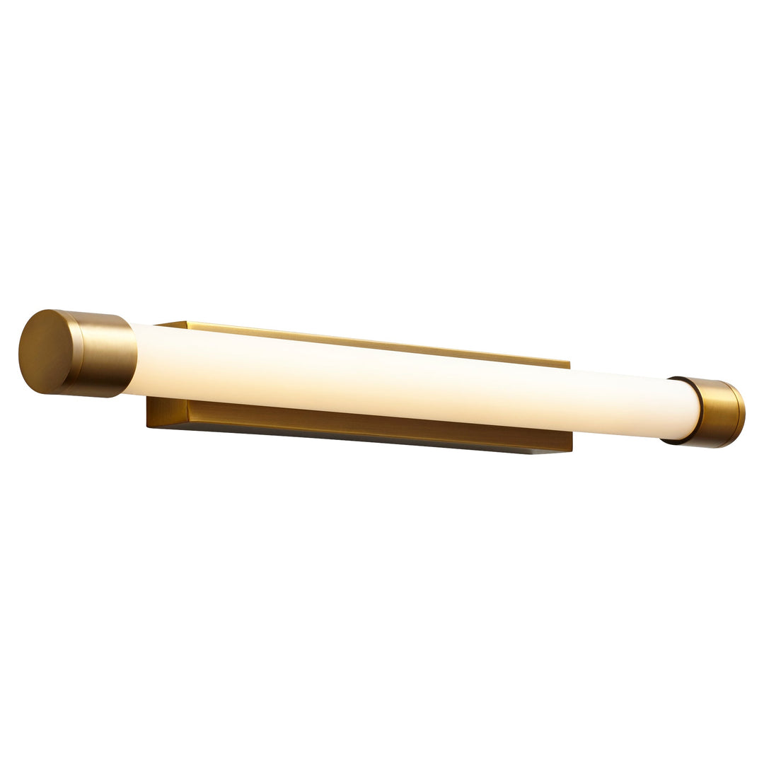 Oxygen Zenith Ii 3-557-40 Bath Vanity Light 25 in. wide - Aged Brass