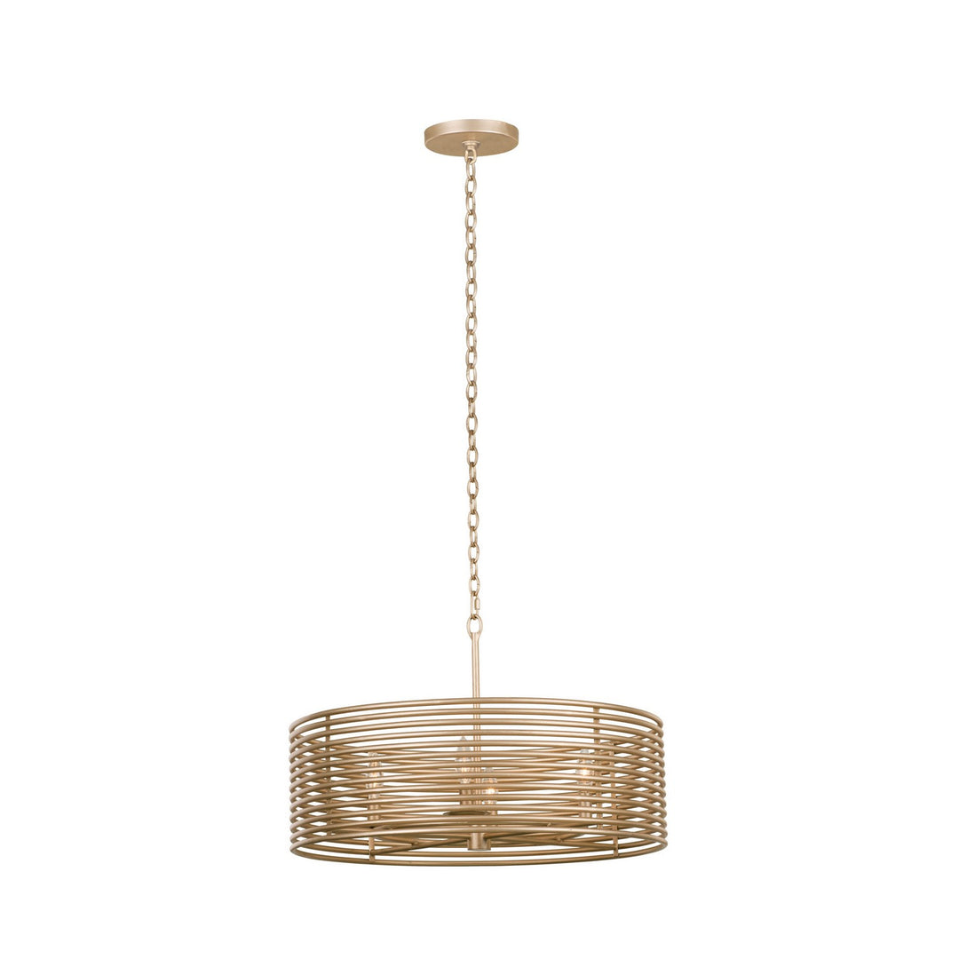 Kalco Emery 506451MG Pendant Light - Modern Gold