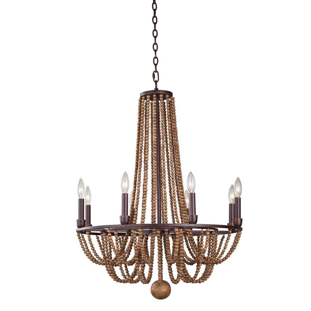 Kalco Beechwood 505271RM Chandelier Light - Royal Mahogany