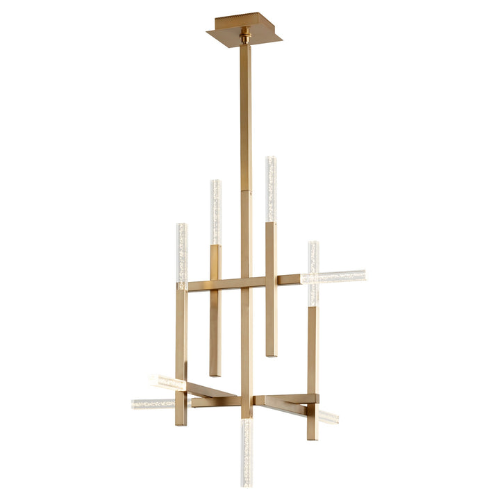 Oxygen Atlantis 3-636-40 Chandelier Light - Aged Brass
