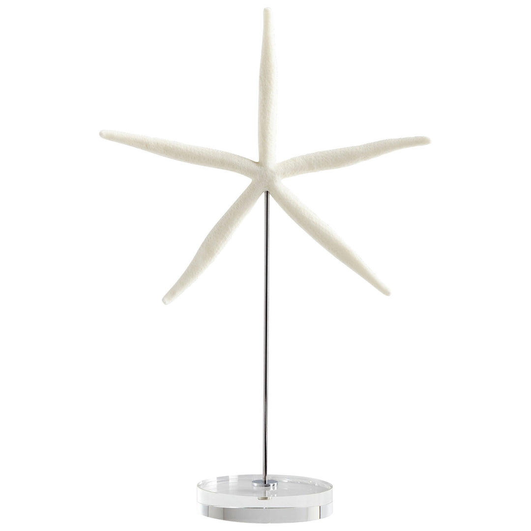Cyan 09125 Sculptures (Various) - White And Polished Nickel