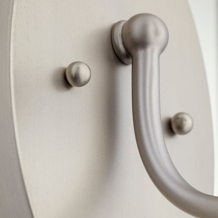 Quorum Brooks 5650-1-65 Wall Sconce Light - Satin Nickel