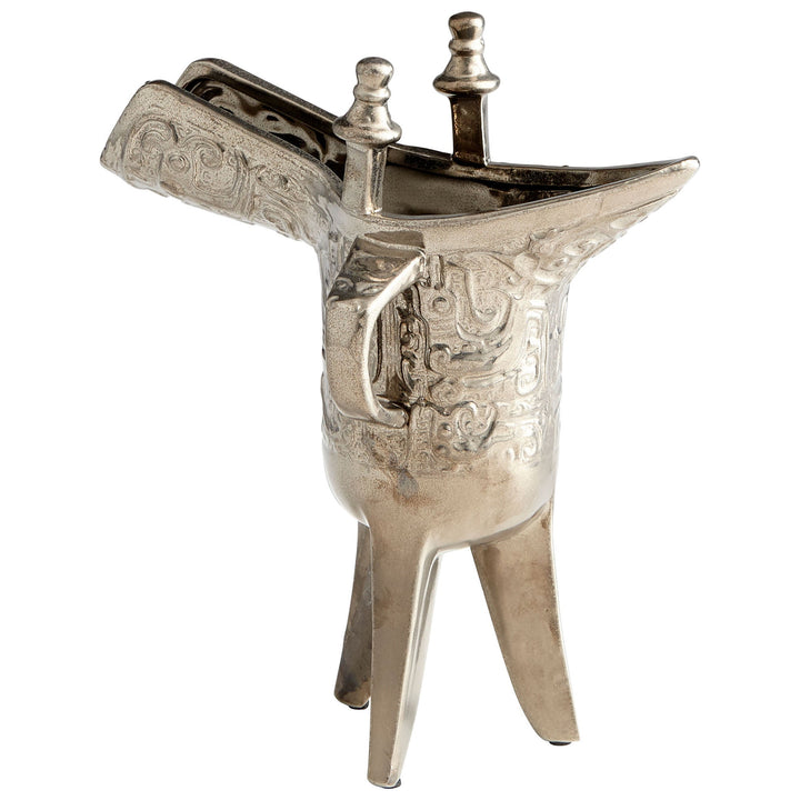 Cyan 09860 Vases & Planters - Polished Pewter