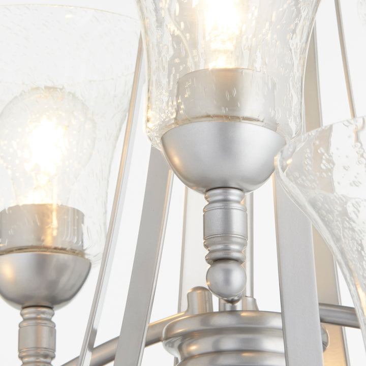Quorum Aspen 6177-9-64 Chandelier Light - Classic Nickel