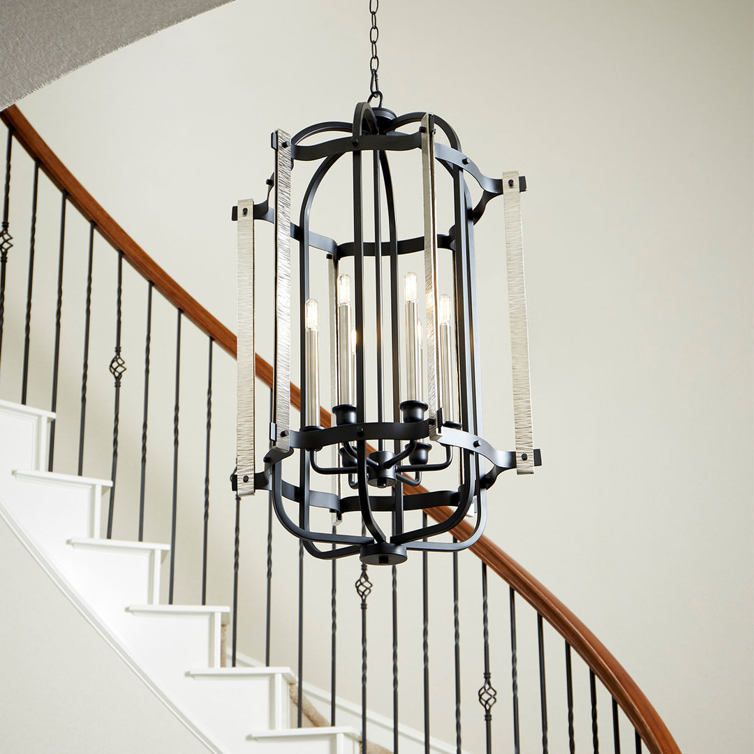 Quorum 6864 Entries 6864-6-69 Pendant Light - Noir