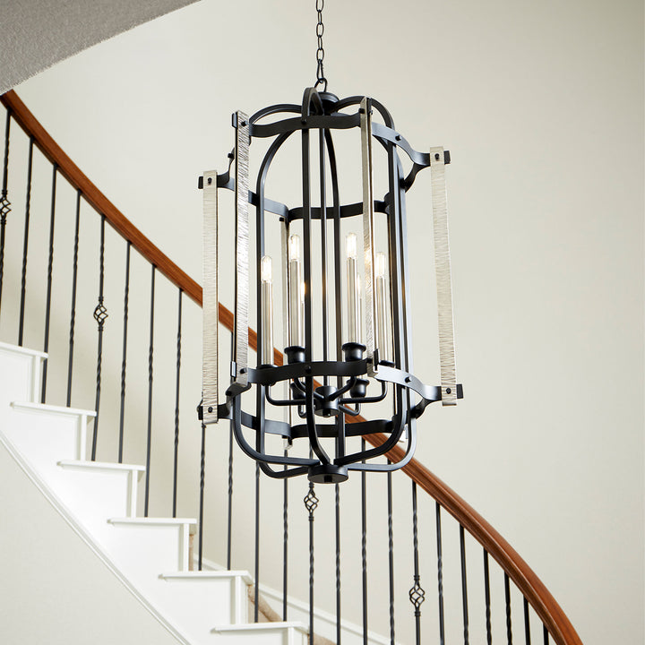 Quorum 6864 Entries 6864-6-69 Pendant Light - Noir
