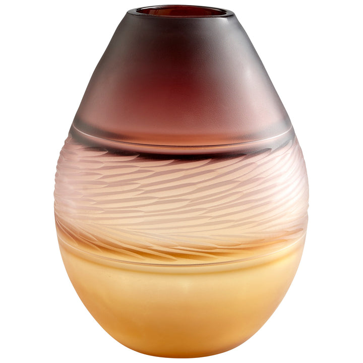 Cyan 10483 Vases & Planters - Plum And Amber