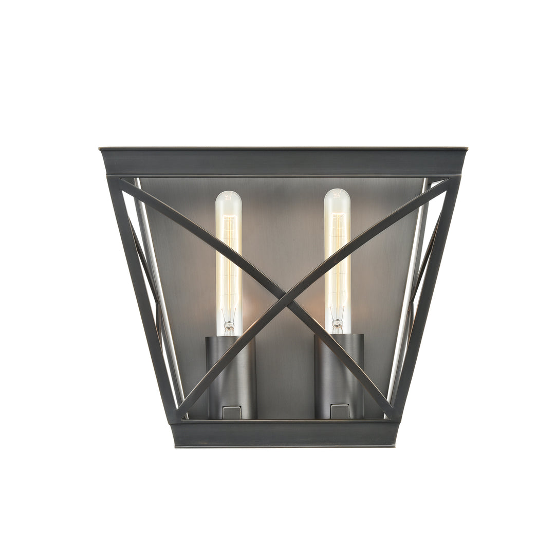 Alora lattice WV309602UB Wall Light - Urban Bronze