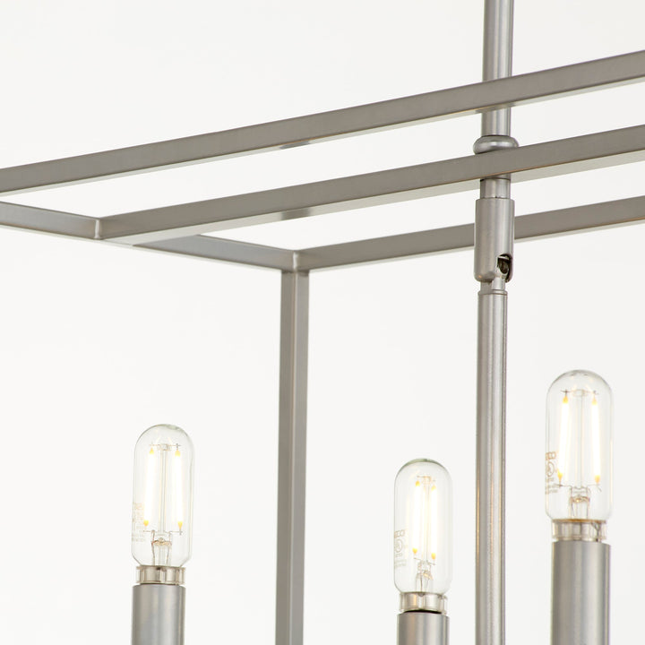 Quorum Gabriel 654-6-64 Pendant Light - Classic Nickel