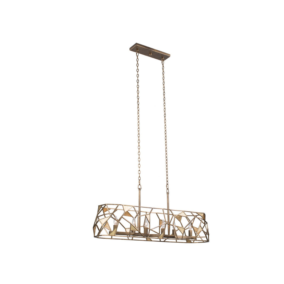 Kalco Esmeralda 504760PAB Pendant Light - Pearlized Antique Brass