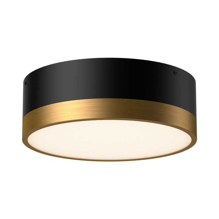 Alora Mood brisbane FM556212AGMB Ceiling Light - Aged Gold/Matte Black