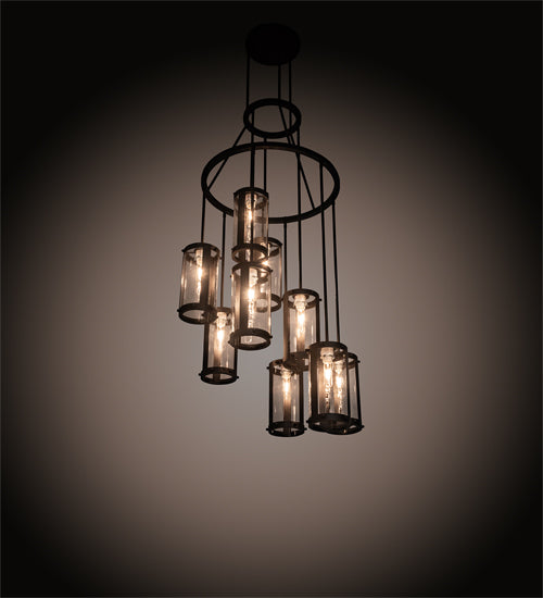 Meyda Tiffany Cartier 200139 Chandelier Light - Oil Rubbed Bronze