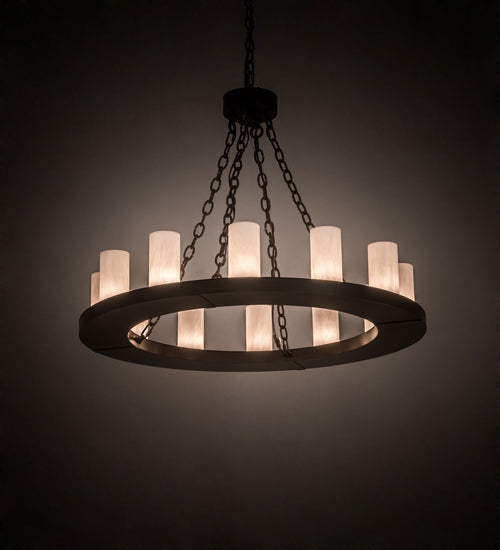 Meyda Tiffany Loxley 200142 Chandelier Light - Timeless Bronze