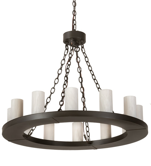 Meyda Tiffany Loxley 200142 Chandelier Light - Timeless Bronze