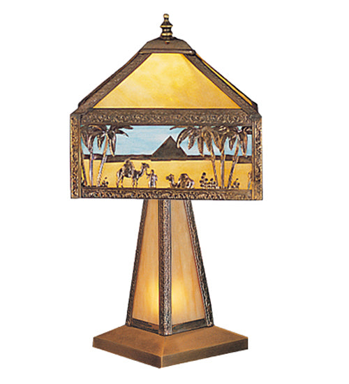 Meyda Tiffany Lighting 200206 Camel One Light Accent Lamp Lamp Bronze / Dark
