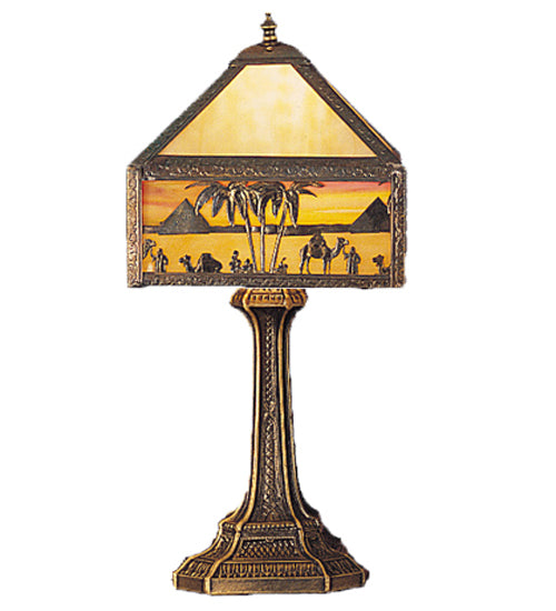 Meyda Tiffany Lighting 200209 Camel One Light Accent Lamp Lamp Bronze / Dark