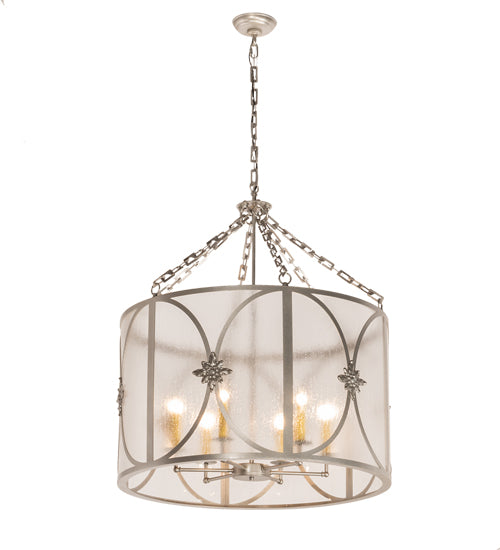 Meyda Tiffany Penelope 200430 Chandelier Light - Nickel