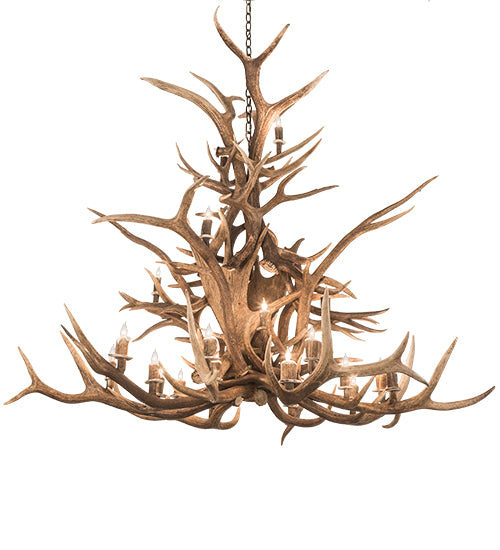 Meyda Tiffany Antlers 200433 Chandelier Light - Craftsman Brown,Mahogany Bronze