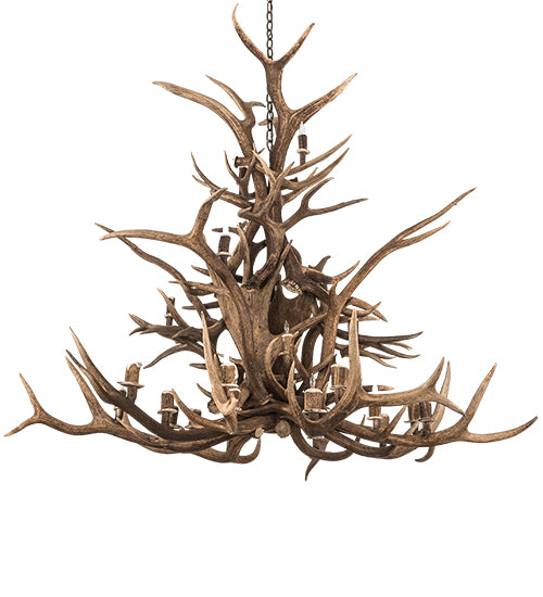 Meyda Tiffany Antlers 200433 Chandelier Light - Craftsman Brown,Mahogany Bronze