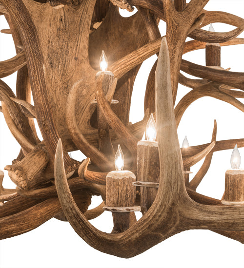 Meyda Tiffany Antlers 200433 Chandelier Light - Craftsman Brown,Mahogany Bronze