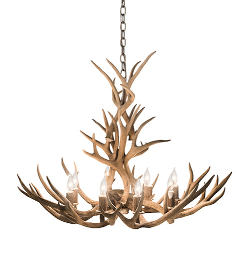 Meyda Tiffany Antlers 200453 Chandelier Light - Antique Copper