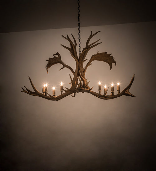 Meyda Tiffany Antlers 200454 Chandelier Light - Antique Copper