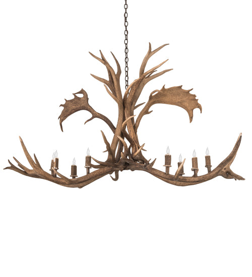 Meyda Tiffany Antlers 200454 Chandelier Light - Antique Copper