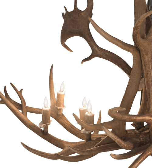 Meyda Tiffany Antlers 200454 Chandelier Light - Antique Copper