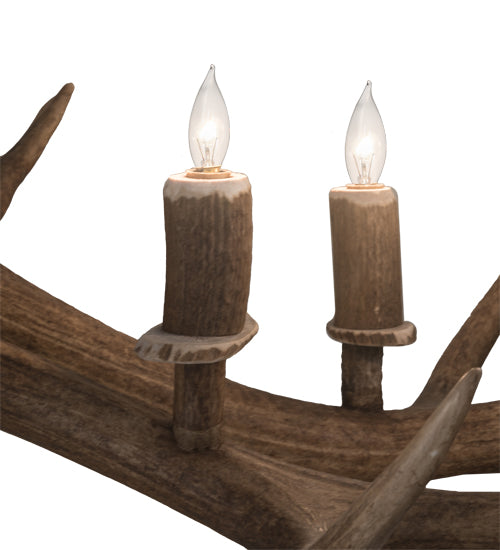 Meyda Tiffany Antlers 200454 Chandelier Light - Antique Copper