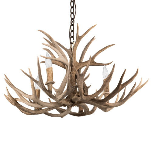 Meyda Tiffany Antlers 200455 Chandelier Light - Antique Copper