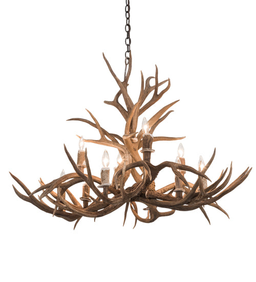 Meyda Tiffany Antlers 200458 Chandelier Light - Antique Copper